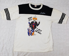 Vintage 1987 Just Ducky Punk Rock Shelley Robillard Alore T-Shirt White Mens XL picture