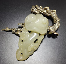 OLD CHINESE HETIAN JADE RUYI SCEPTER picture