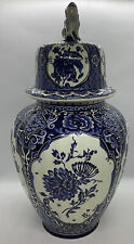 Vintage Delfts Earthenware Vase by Boch Royal Sphinx picture
