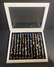 Willabee and Ward 12-Month Charm Bracelet Set Complete with Display Case picture