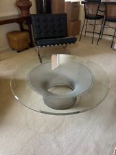 Vintage Mid-Century Modern Iconic Warren Platner Knoll Round Coffee Table 1970s picture