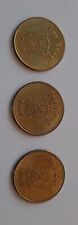 3 Vintage KENNY'S IGA CASH Bear Chip Token Coins Lincoln City, Oregon picture