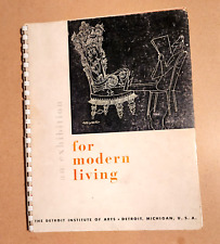An Exhibition for Modern Living - DIA - A H Girard Rare 1949 1st Ed MCM Eames NM picture