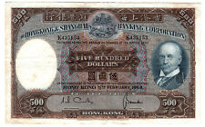 Hong Kong $500 1932-35 Series, bank note, hong kong bank note, collectible item picture