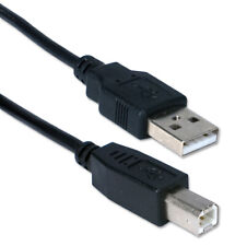 6 Ft USB 2.0 A-Male to B-Male Printer Cable Black picture