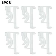 6 Pieces Valance Clips 2 Inch Clear Blind-Clips For Blind Valance picture