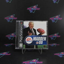Madden NFL 99 PS1 PlayStation 1 + Reg Card - Complete CIB picture