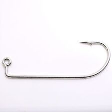 100 - Eagle Claw 635 Sea Guard O'Shaughnessy Heavy Wire Fishing Jig Hooks picture
