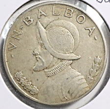 1934 Panama Balboa Silver Coin  picture