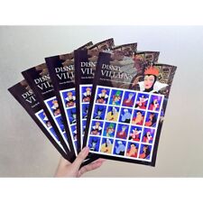 USA Mint 2017 Disney Villains Sheet, A total of 100 stamps /Collectible/Gift picture