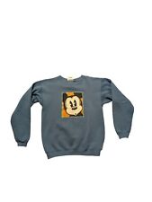 Vintage Disney Mickey Mouse Sweatshirt Crewneck Blue 90s picture