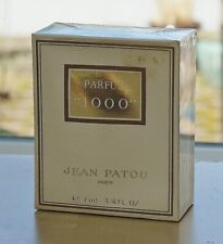 Vintage  1000 by JEAN PATOU  splash PURE PARFUM 7 ml~1/4 oz OLD FORMULA SEALED picture