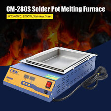 Digital 2KW 21.2kg Tin FurnaceTemperature Control Lead-Free Titanium Solder Pot picture
