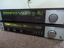 Rare Vintage Realistic ST-500/SA-500 Stereo Tuner And Amp (31-3011) *Working*  picture