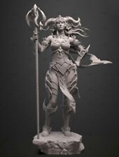 1/24 resin figures model Fantasy Warcraft Female Warrior Unassembled Unpainted picture
