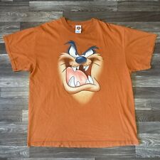 Vintage Looney Tunes Taz Shirt Men’s XL Orange Made In USA 90s Warner Bros picture