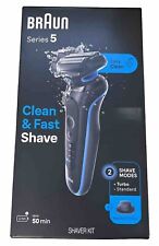 Braun Series 5 Easy Clean Electric Razor Men and Trimmer Wet Dry Shave 5118s picture