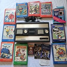 Mattel Electronics Intellivision Console Model 2609 with 11 Games Good Condition picture