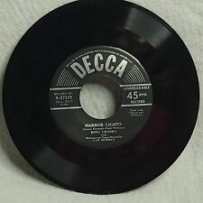 Bing Crosby Harbor Lights Beyond The Reef 45 rpm 1950 Unbreakable picture