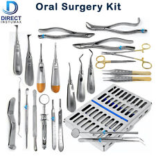 Dental Oral Surgery Instruments Extraction Elevators Periodontal Tools Kit Set picture