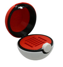 3D PRINTED FUNCTIONAL POKEBALL HOLDS 8 NINTENDO DS GAMES POKEMON COSPLAY picture