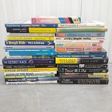 Lot of 31 Bicycle Riding Books Paperback's Hard Covers Vintage Rare picture