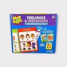 Hot Dots Kids Educational Insights Books Feelings And Friendships and Pen NEW picture