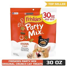 Purina Friskies Party Mix Original Crunch Cat Treats - 30 oz. Pouch picture