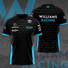 Personalized F1 Williams Racing Logo Dorilton F1 Racing T-Shirt, Size S-5XL picture