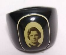 Vintage Prison/Mourning Ring Women's Picture  Size 6 picture