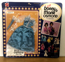 VINTAGE 1976 MOC DONNY & MARIE OSMOND SILVER SHIMMER #9819 TV FASHION OUTFIT picture