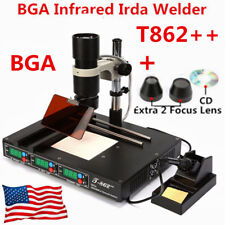 T862++ Infrared Irda BGA SMT SMD Welder Reflow Rework Soldering Station 110V picture