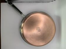 Vintage Revere Ware 10 In. Stainless Steel Skillet Fry Pan Copper Clad Bottom picture