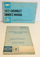 1973 Chevrolet Owners Manual Book Literature ORIGINAL Guide #OP-27 picture