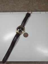 Working Vintage Bucherer Mens Mechanical Watch Black Dial picture