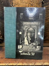 Vintage Techmila Yearbook 1950 Rochester Institute of Technology NY Annual picture