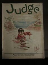 Judge Magazine July 1931 Surprise Party Dr, Seuss Cartoons Satire Art Deco 49 picture