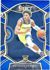 2020-21 Panini Select Anthony Edwards Blue Prizm Rookie Card RC Timberwolves🔥📈 picture