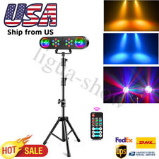 DJ Lights with Stand Telbum Party Bar Mobile Stage Light Set Sound Activated picture