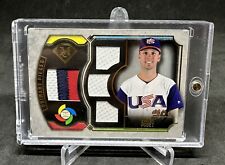 2017 Museum Collection Quad World Baseball Classic Patch Gold Buster Posey /10 picture