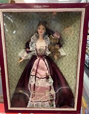 MATTEL 1999 VICTORIAN BARBIE & CEDRIC BEAR COLLECTOR EDITION DOLL #25526 NRFB picture