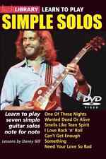 Lick Library Learn to Play SIMPLE GUITAR SOLOS Video Lessons DVD Nirvana Eagles picture