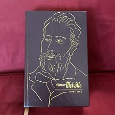 Herman Melville Moby Dick Gold Gilded Collector Edition 1998 Leather HC Book EXC picture