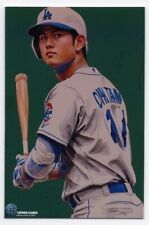 SHOHEI OHTANI BASEBALL CARD | CIPHER CARDS TRADING CARDS | ART ACEO DODGERS 2024 picture