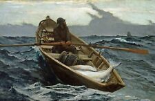 The Fog Warning by Winslow Homer art painting print picture