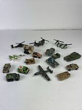 Micro Machines Military Lot of Galoob Tanks Planes Helicopters picture
