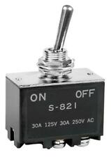 NKK SWITCHES - S821 - SWITCH, TOGGLE, DPST, 30A, 250VAC picture