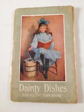 1907 Mrs S T Rorer  Dainty Dishes For All The Year Round Recipes for Ice Creams picture