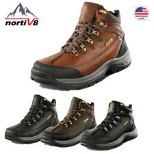 NORTIV8 Men's Hiking Trail Boots Outdoor Trekking Tactical Work Waterproof Shoes picture