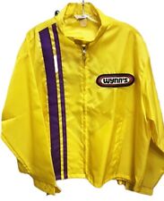 VRHTF NHRA COOL VINTAGE ORIGINAL UNWORN WYNNS JACKET W/ EMBROIDED PATCHES-XL NEW picture